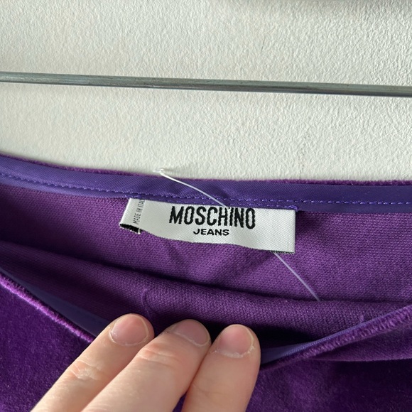 Moschino 2000's purple embroidered skirt - Picture 3 of 5